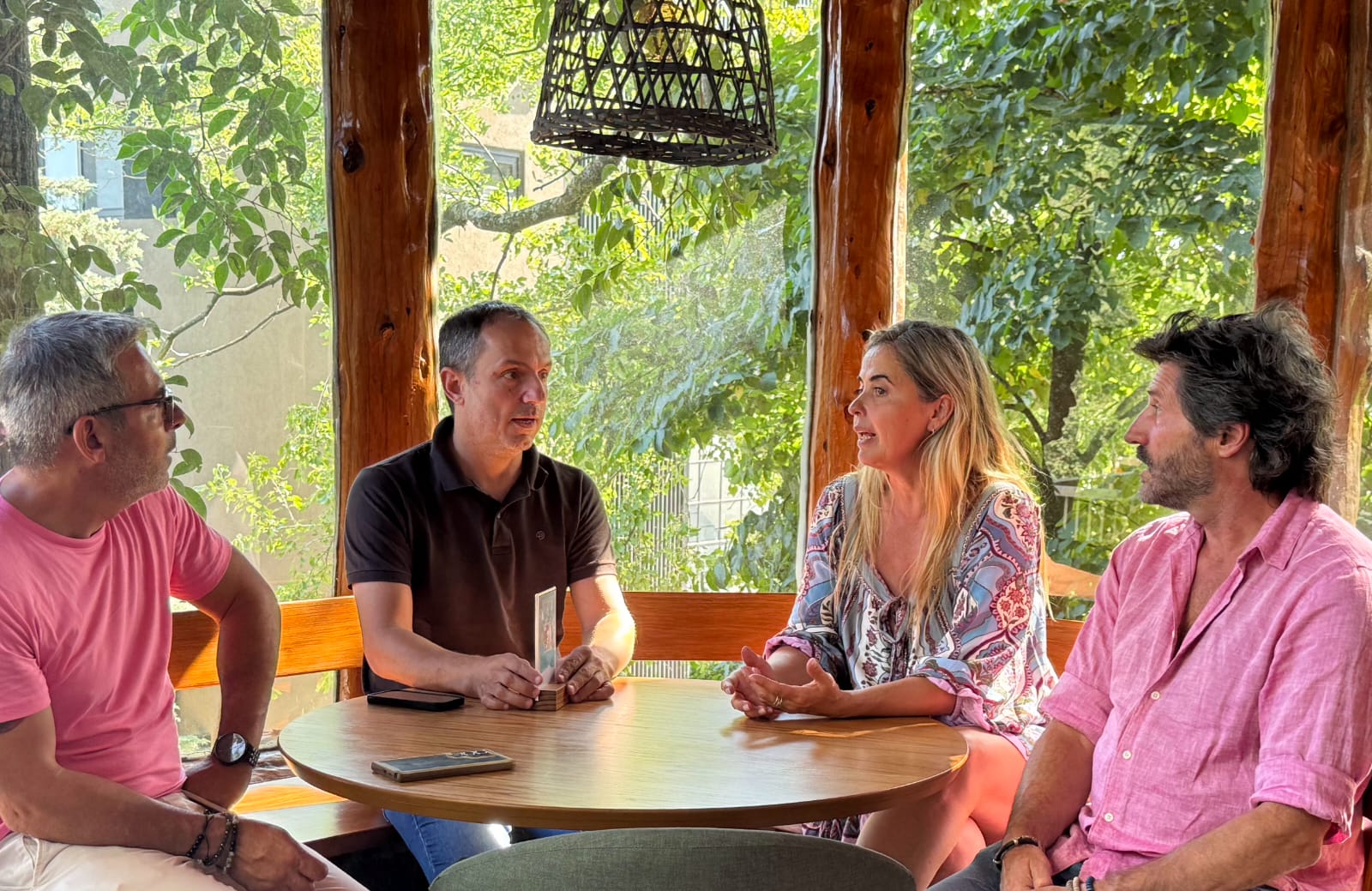 Ruta 4 se pone linda: Abella recorrió las nuevas inversiones comerciales