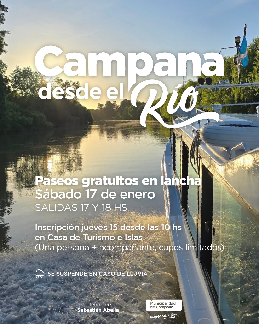 Cómo anotarse a los paseos en lancha gratuitos: Inscripción abierta este jueves