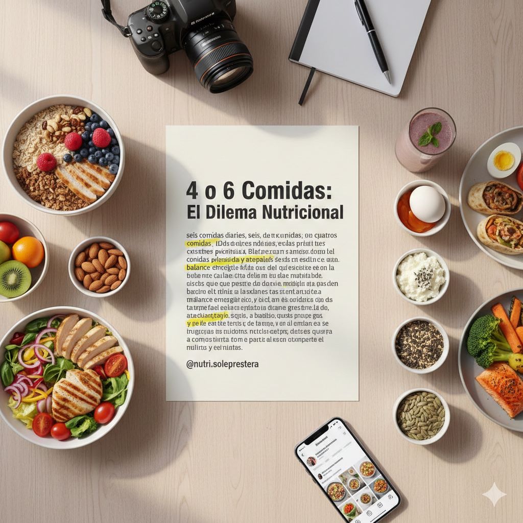 Nutrición sin vueltas con Sole Prestera: Por qué la cantidad de comidas depende de vos