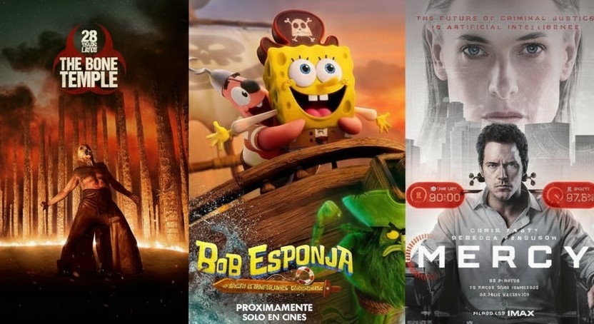 Cartelera de Cine en Campana: Los estrenos del 22 al 28 de enero