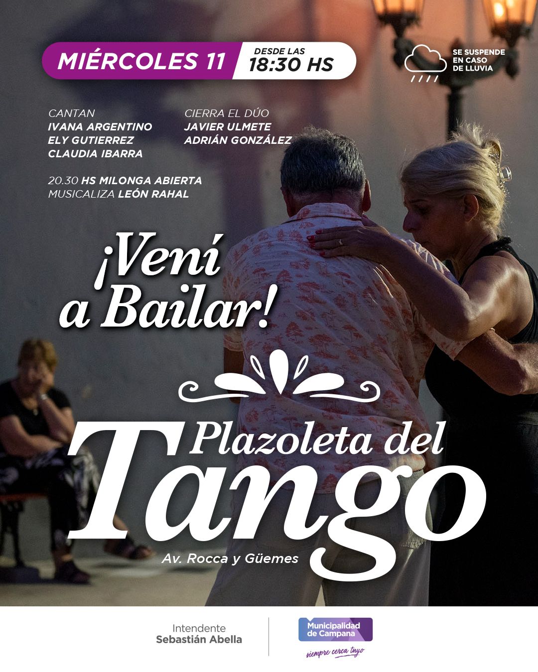 Agenda tanguera: este miércoles vuelven los shows musicales y la milonga