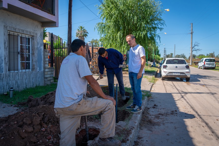 Las Acacias: familias agradecen la llegada de un servicio esencial tras años de espera