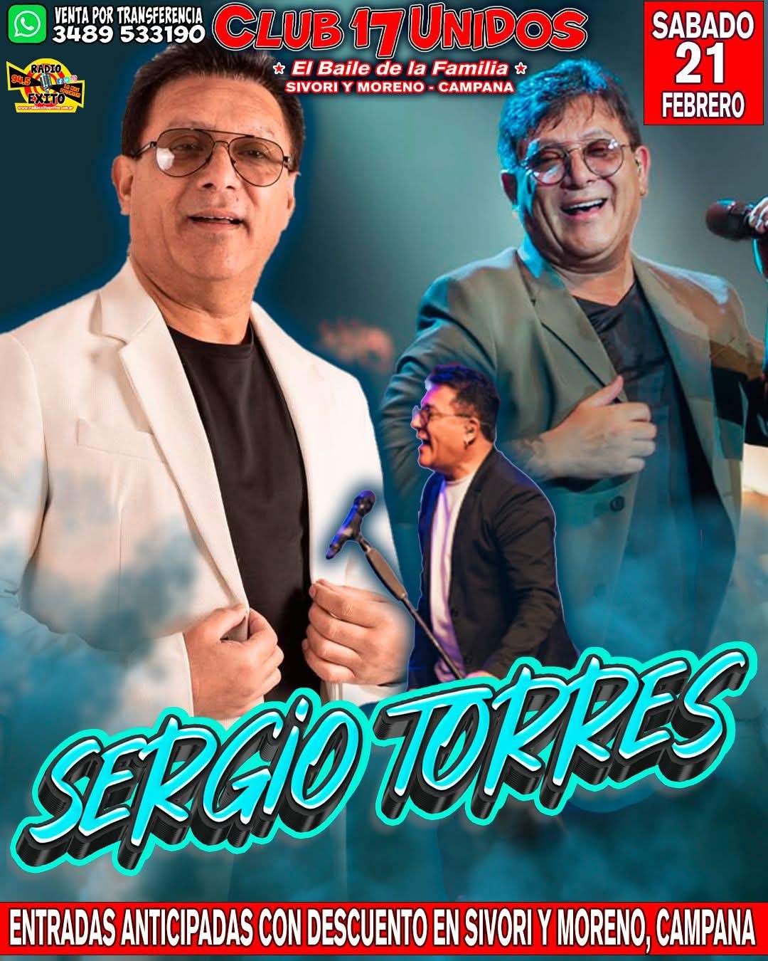 El Baile de la Familia: Sergio Torres en el Club 17 Unidos, precio de entradas y todo sobre el show
