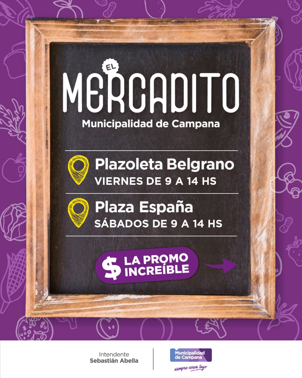 El Mercadito vuelve con "La Promo Increíble" este viernes 7 y sábado 8