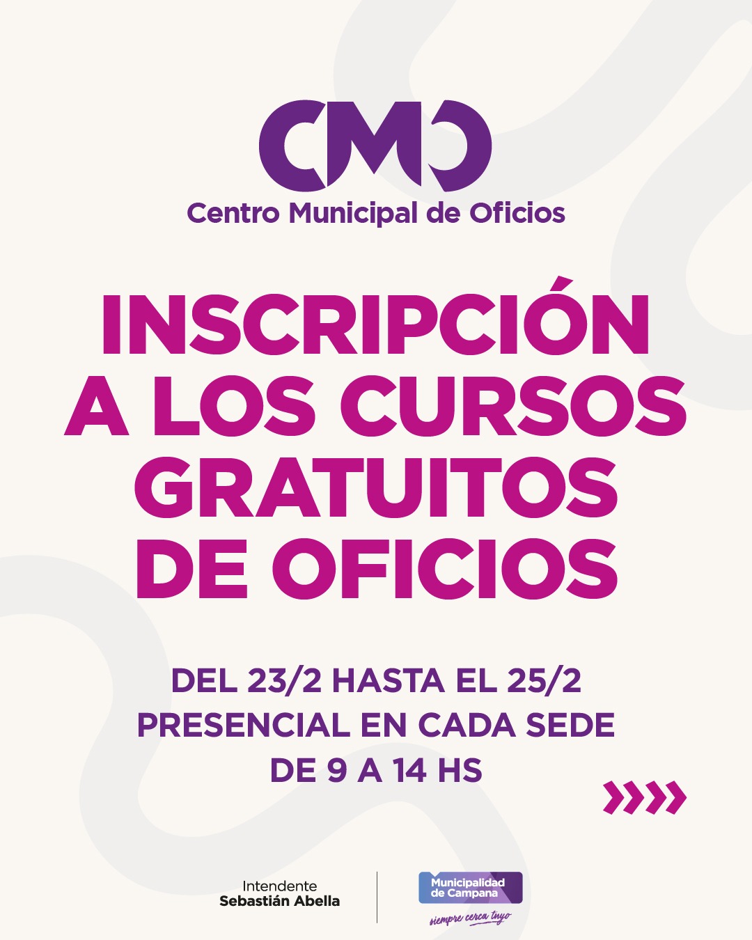 Formación laboral: cómo anotarse en los cursos del Centro Municipal de Oficios
