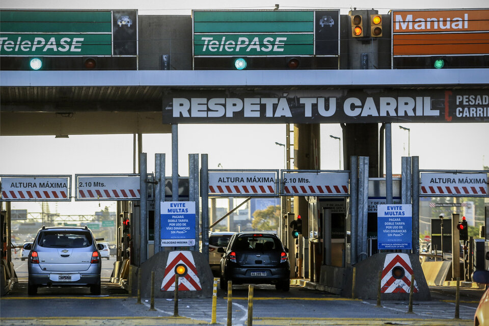 Peajes nacionales: aprobaron aumentos de hasta el 20% para diez tramos viales
