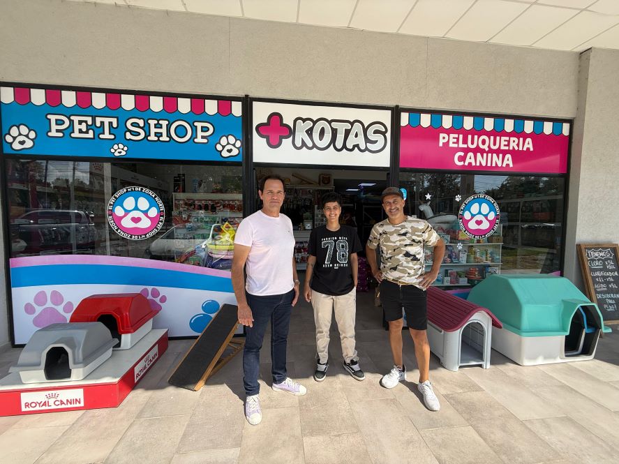 Octavio Lagar: +Kotas innovación y spa para mascotas, así es el moderno pet shop del barrio Las Calandrias
