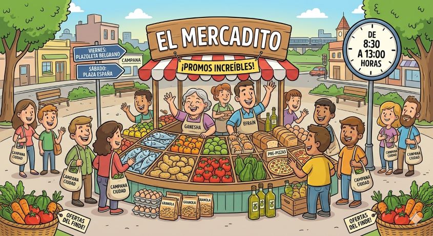 Agenda de El Mercadito: horarios y lugares para aprovechar las ofertas este 6 y 7 de marzo