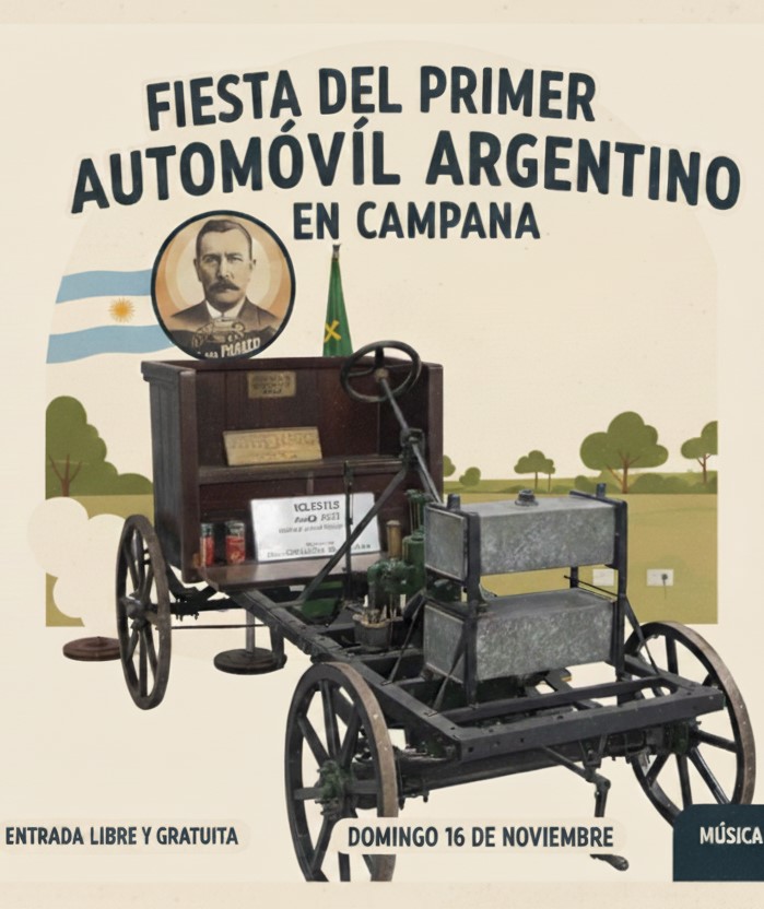 Campana cumple 50 años como "Cuna del Primer Automóvil Argentino"