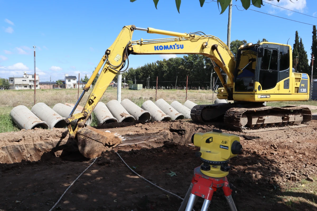Infraestructura en Don Francisco: avanza el plan para eliminar las zanjas a cielo abierto