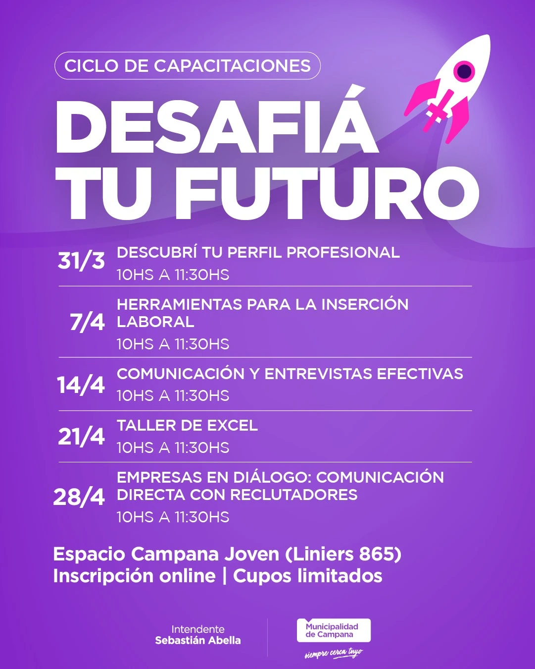 Capacitaciones en Campana: cómo anotarse en 