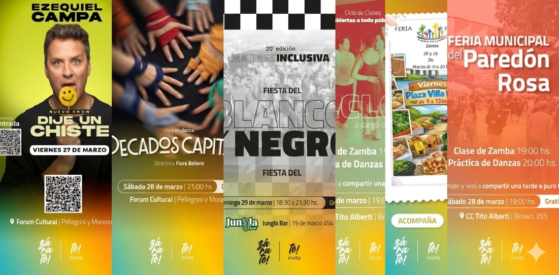Zárate presenta su agenda de actividades culturales, inclusivas y recreativas