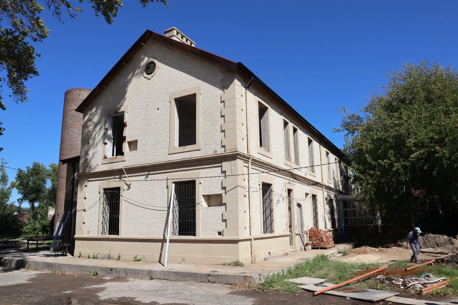 Así progresa la construcción del primer Polo Educativo Tecnológico de Campana