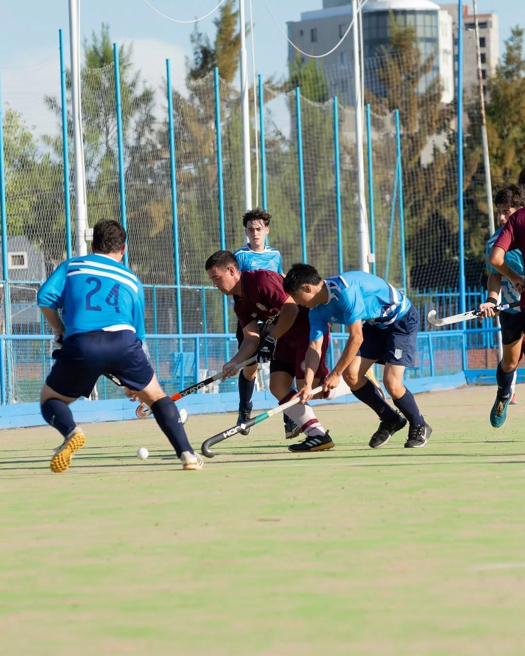 Complicado inicio y derrota para el hockey masculino del CBC frente a Lanús