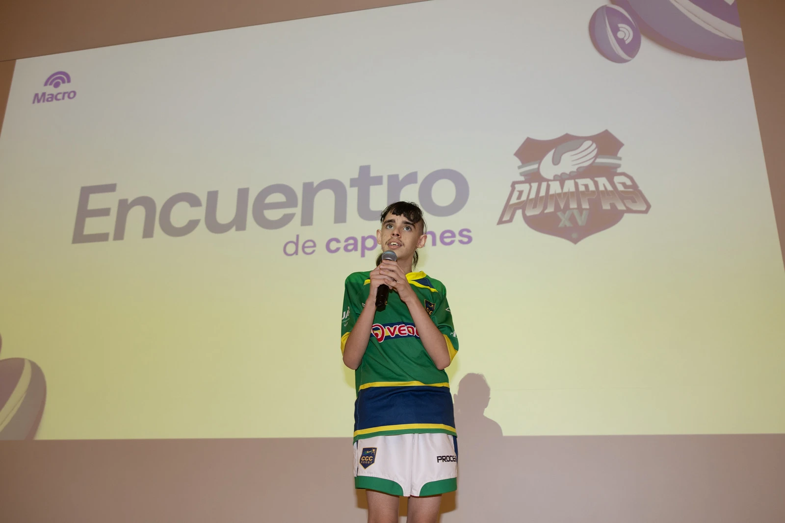 Rugby Mixed Ability: Luciano Saffores llevó la bandera del Club Ciudad al evento de la URBA