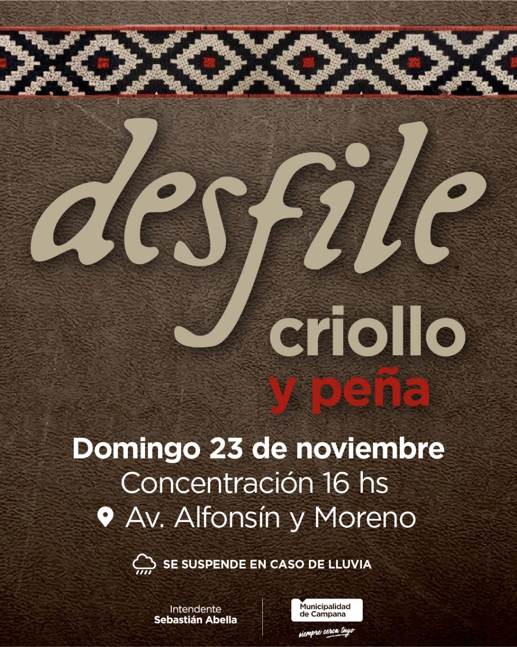 Gran peña: el folclore se adueña de la ciudad por el día de la tradición