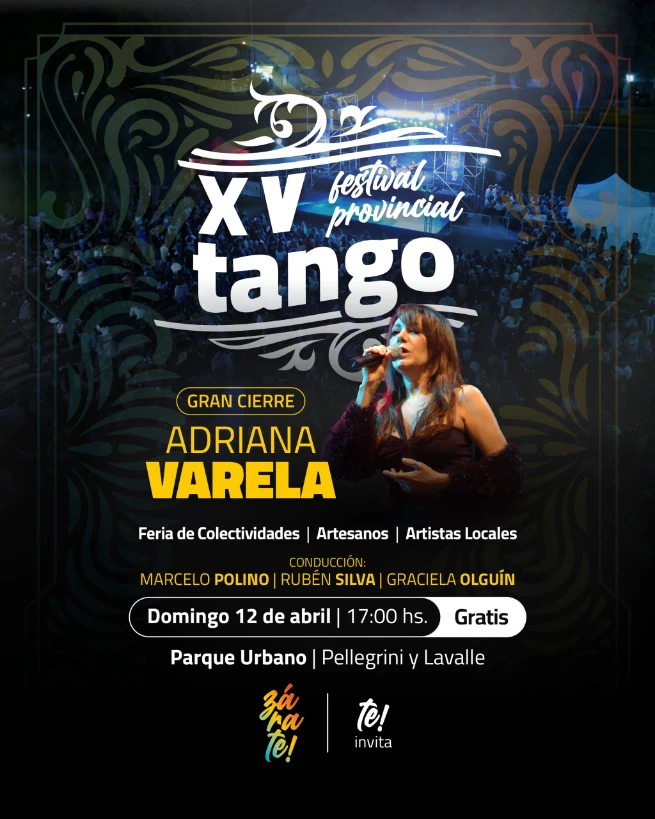 Atención: el Festival Provincial de Tango en Zárate adelanta su horario de inicio