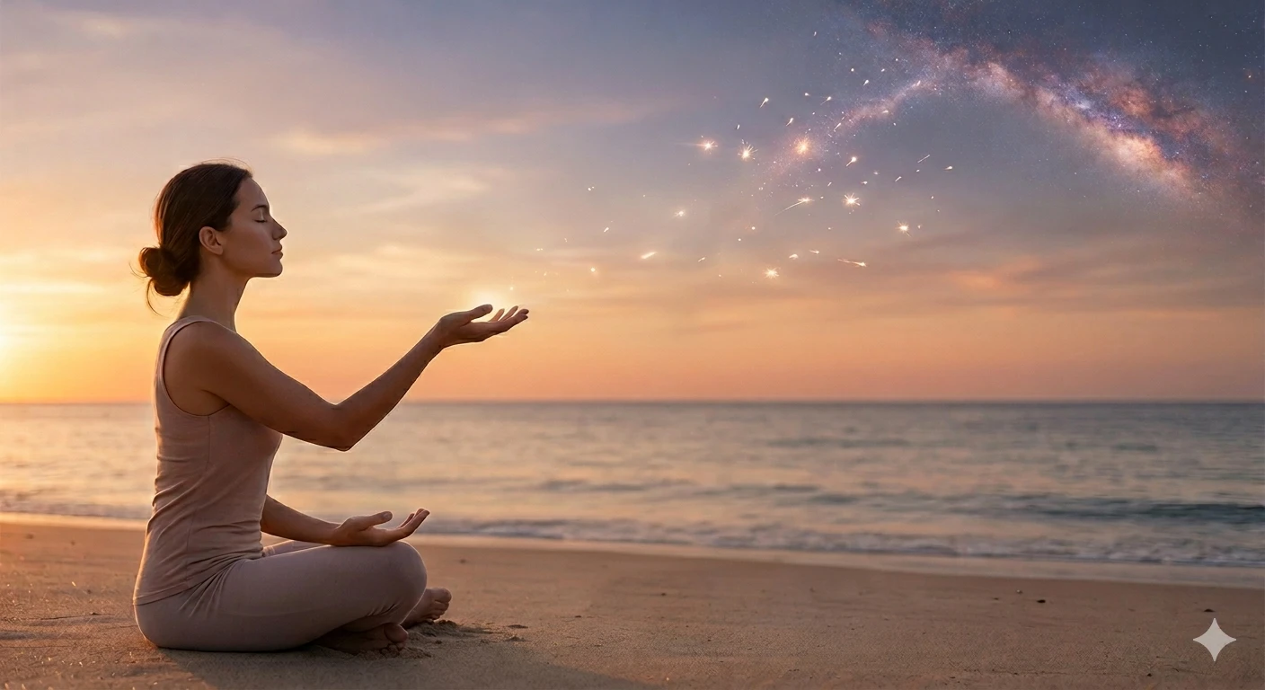 Soltar, fluir y brillar: la ciencia y el arte de vivir en el presente