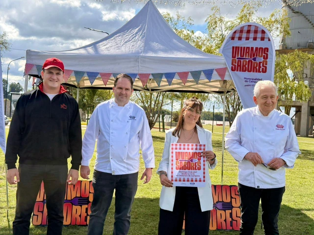 Presentación de Vivamos Sabores: Casaretto destacó la gastronomía que atrae visitantes a la ciudad