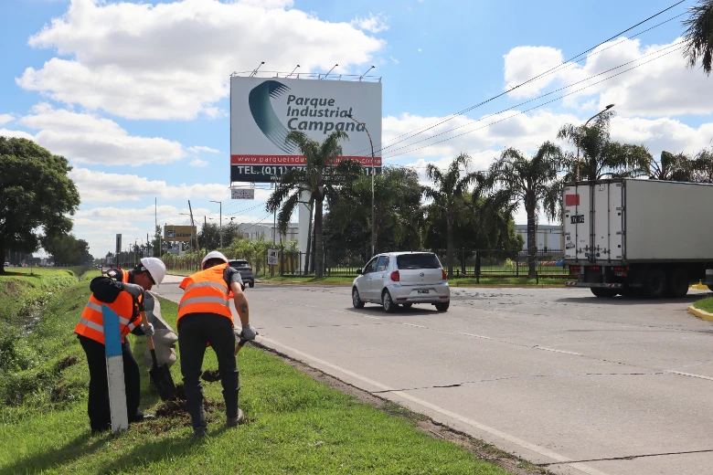 Acceso directo al Parque Industrial: comenzaron los primeros trabajos de esta obra estratégica en Ruta 9