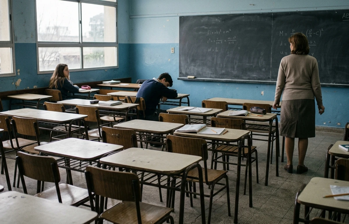La escuela se vacía: el ausentismo ya supera el 50% y enciende alarmas en Buenos

Aires