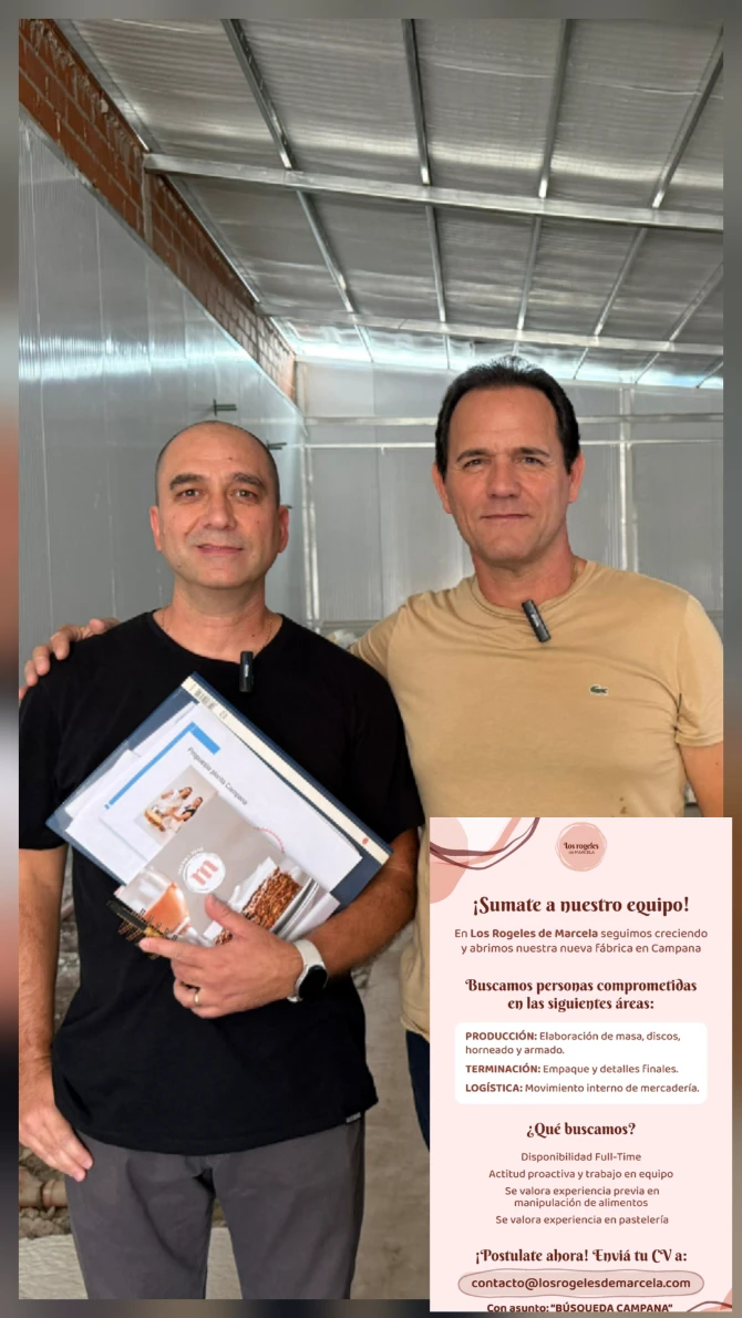 Los Rogeles de Marcela llega a Campana: cómo enviar el CV para trabajar en la fábrica