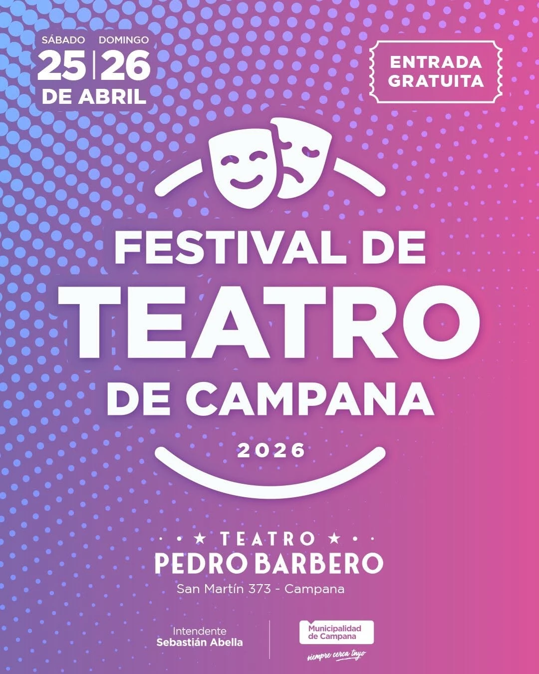 Festival de Teatro de Campana: Conocé todas las obras que se presentarán el 25 y 26 de abril