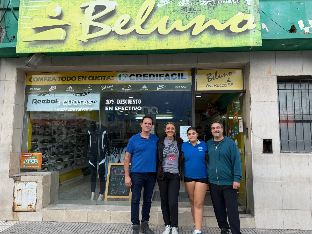 Beluno Deportes: Tradición, marcas líderes y cuotas sin interés en el centro de Campana