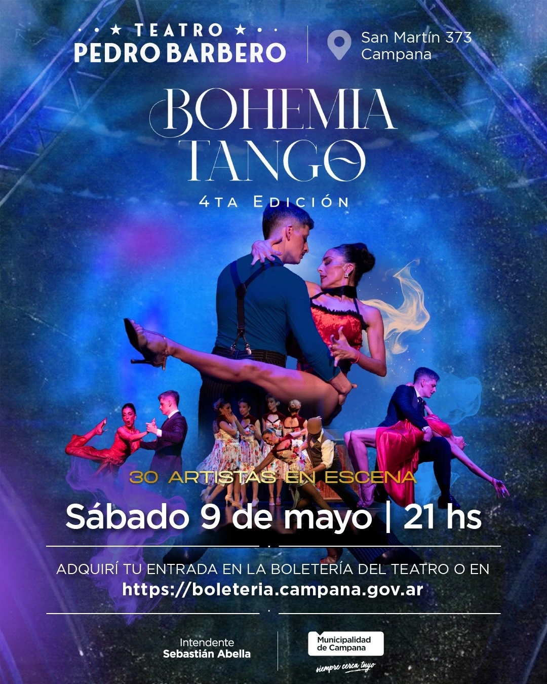 Bohemia Tango en Campana: cómo sacar las entradas para ver a Natalia Patyn este 9 de mayo
