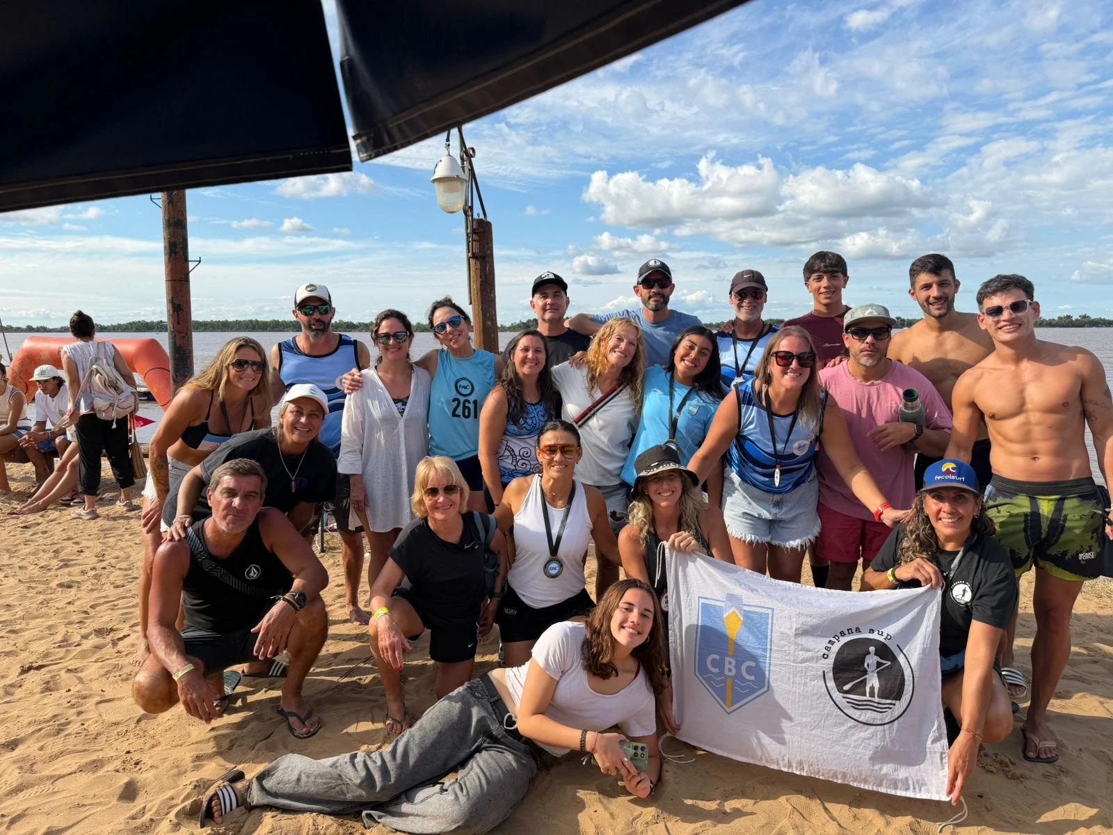 Copa Argentina de SUP: El Campana Boat Club brilló con múltiples medallas de oro en Rosario