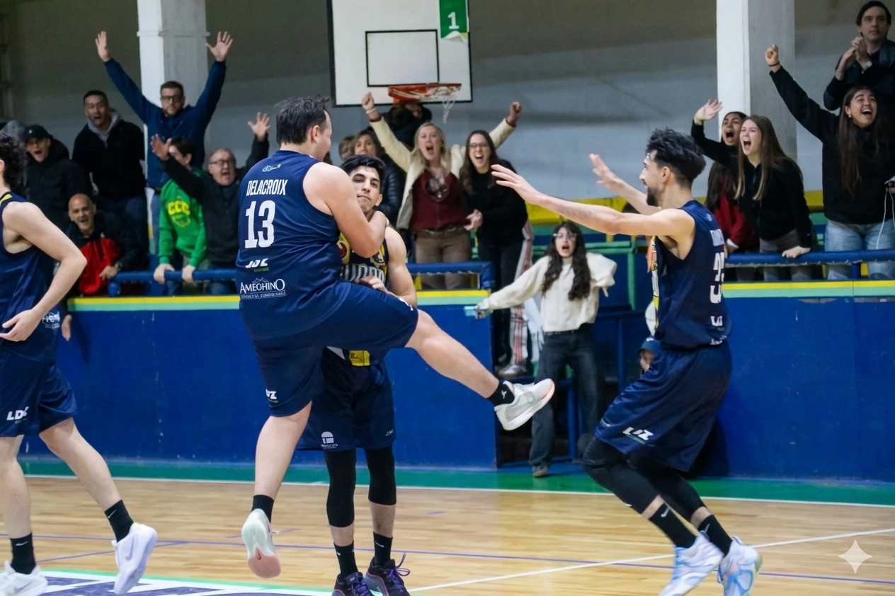 Básquet: Con un triple agónico de Joaquín Aguilar, Ciudad festejó ante su gente en la Liga Federal