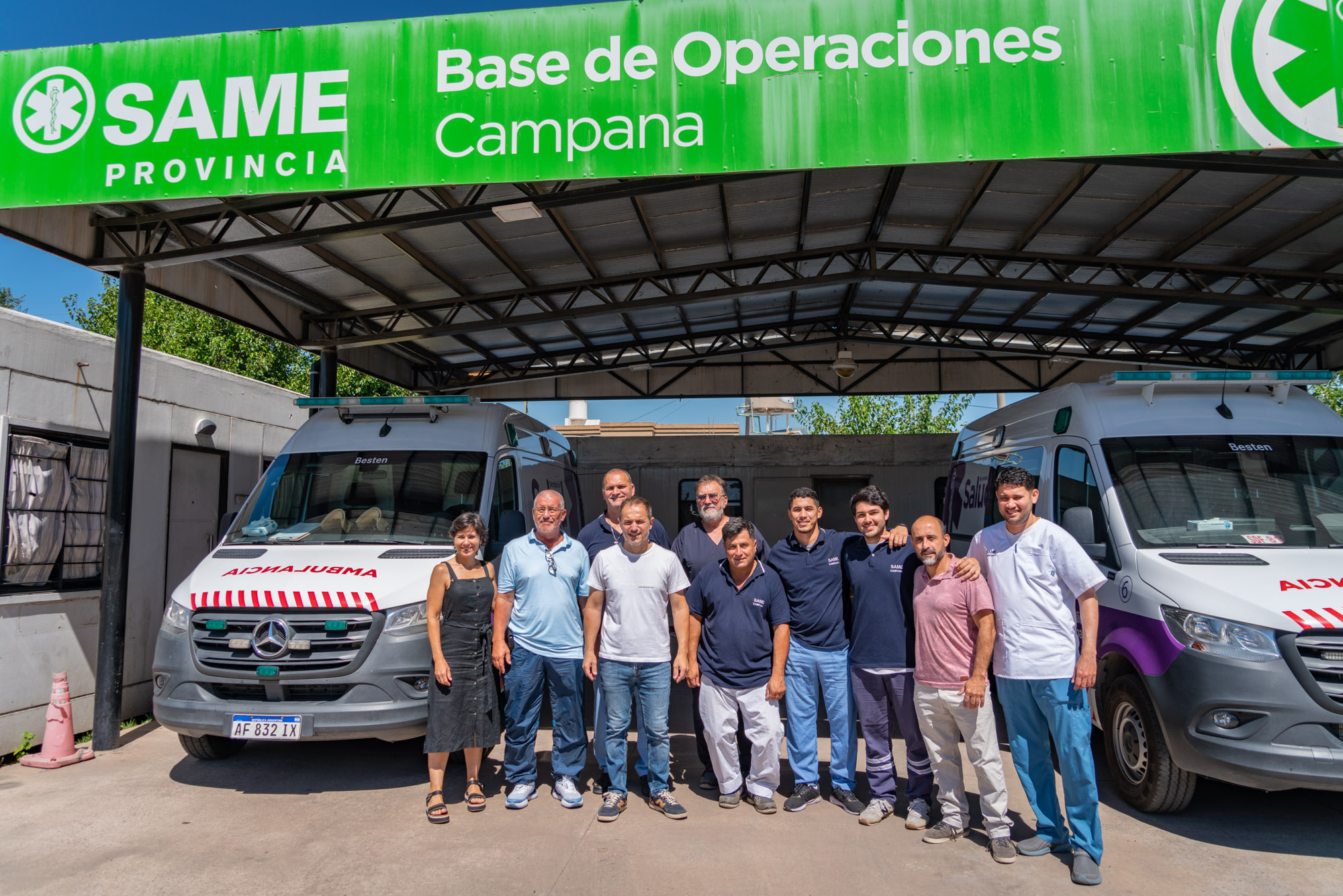 El SAME se consolida en la ciudad: realizó 1.800 asistencias más que el año pasado